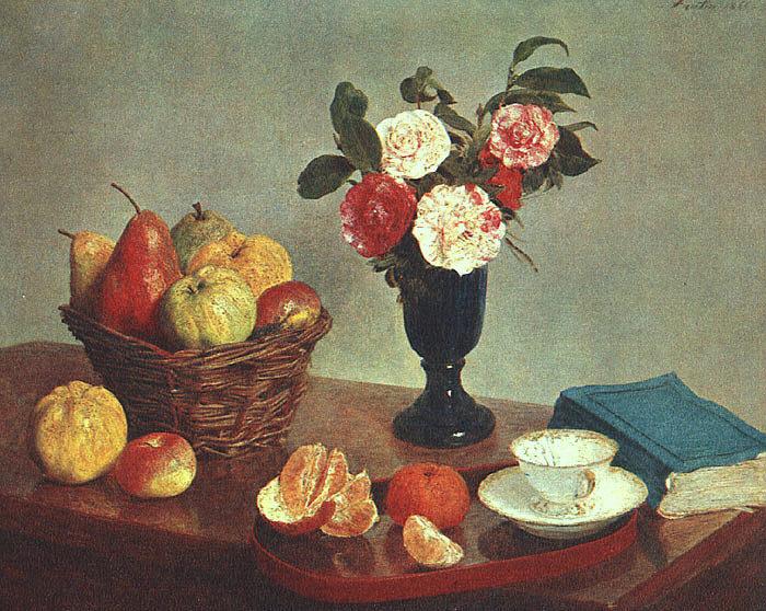 Henri Fantin-Latour Still Life 1 oil painting picture